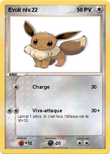 Pokemon Evoli niv.22