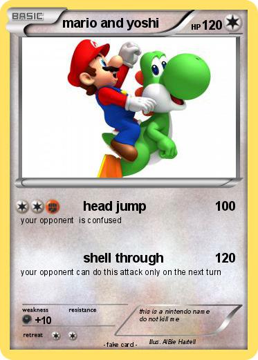 Pokemon mario and yoshi