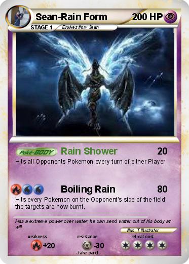 Pokemon Sean-Rain Form