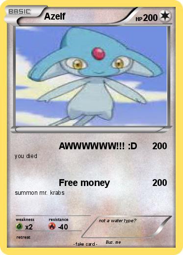 Pokemon Azelf