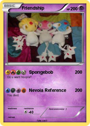 Pokemon Friendship