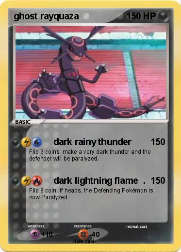 Pokemon ghost rayquaza