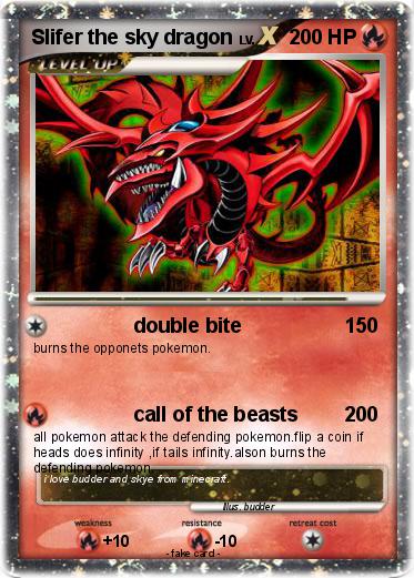 Pokemon Slifer the sky dragon