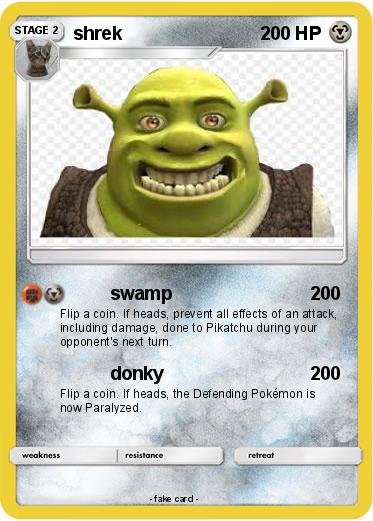 Pokemon shrek