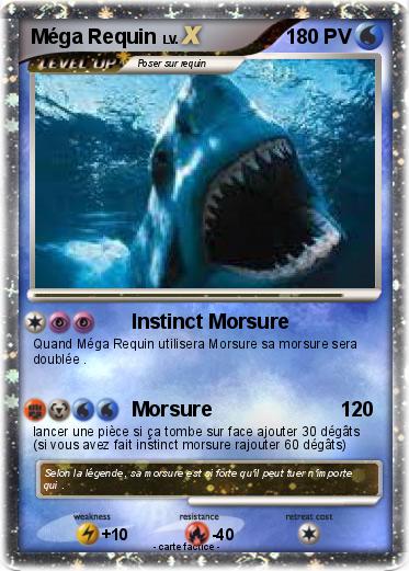 Pokemon Méga Requin