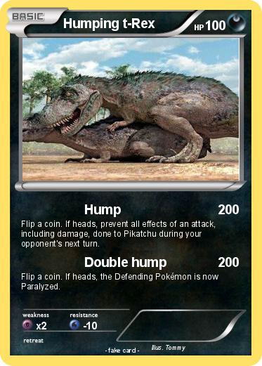 Pokemon Humping t-Rex