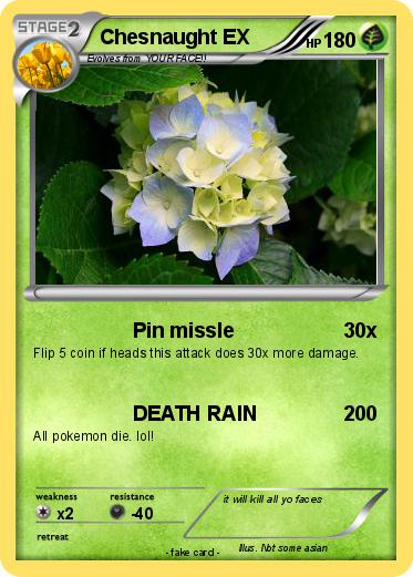 Pokemon Chesnaught EX