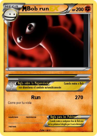 Pokemon Bob run