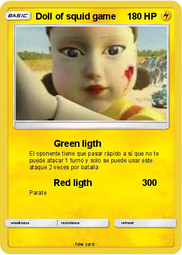 Pokemon Doll of squid game