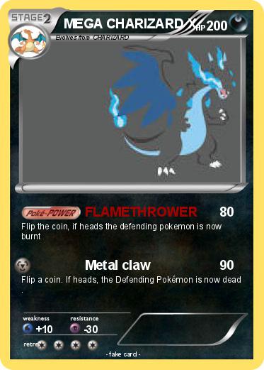 Pokemon MEGA CHARIZARD X