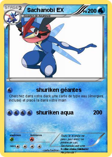 Pokemon Sachanobi EX
