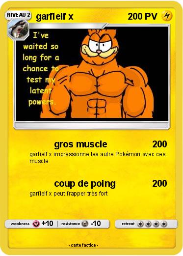 Pokemon garfielf x
