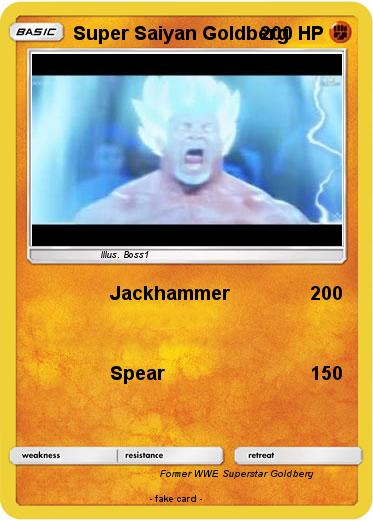 Pokemon Super Saiyan Goldberg
