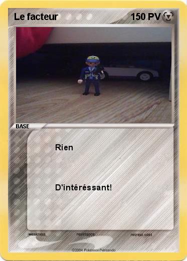 Pokemon Le facteur