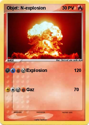 Pokemon Objet: N-explosion