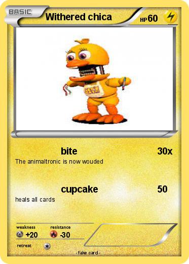 Pokemon Withered chica