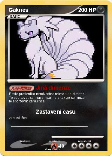 Pokemon Gaknes