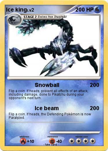 Pokemon Ice king