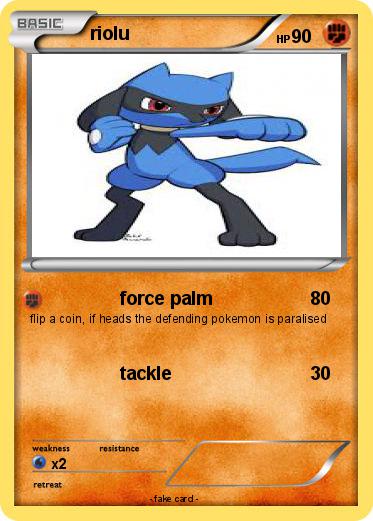Pokemon riolu