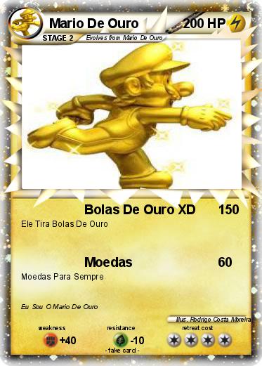 Pokemon Mario De Ouro
