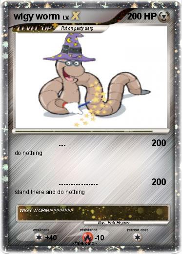 Pokemon wigy worm