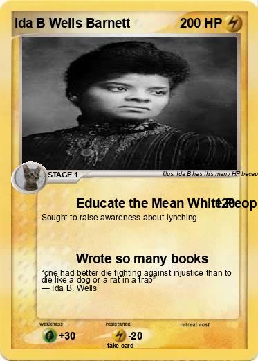 Pokemon Ida B Wells Barnett