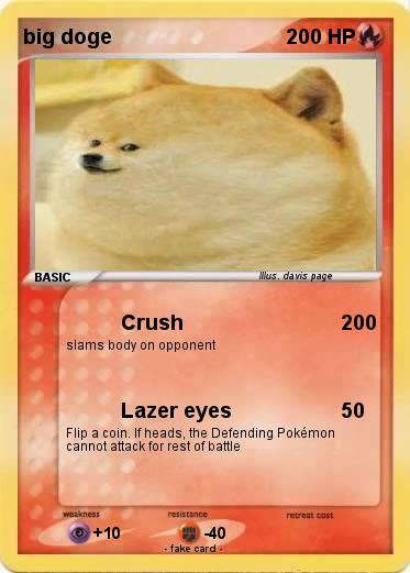 Pokemon big doge
