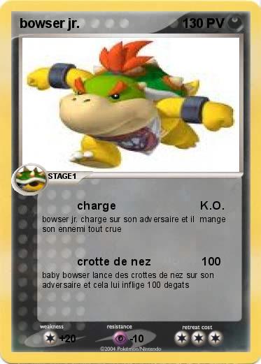 Pokemon bowser jr.    