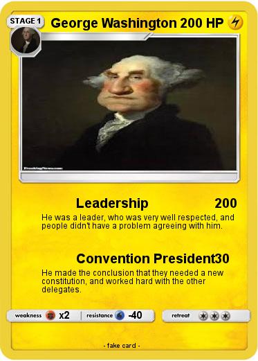 Pokemon George Washington