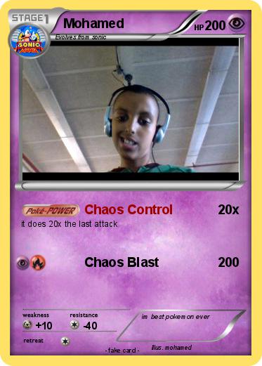 Pokemon Mohamed