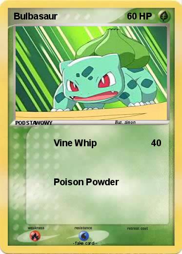 Pokemon Bulbasaur