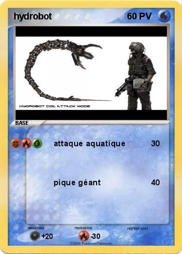 Pokemon hydrobot
