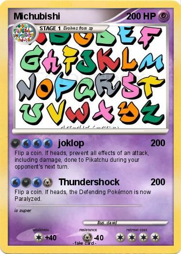 Pokemon Michubishi