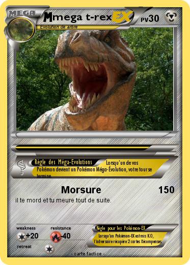 Pokemon mega t-rex