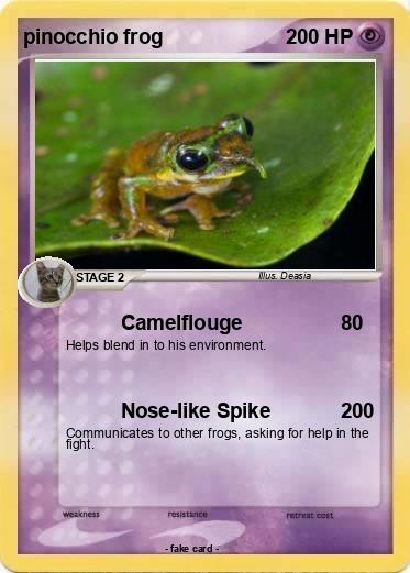 Pokemon pinocchio frog