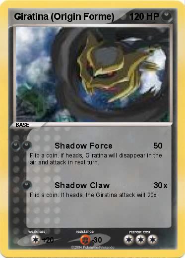 Pokemon Giratina (Origin Forme)