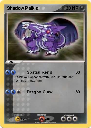 Pokemon Shadow Palkia