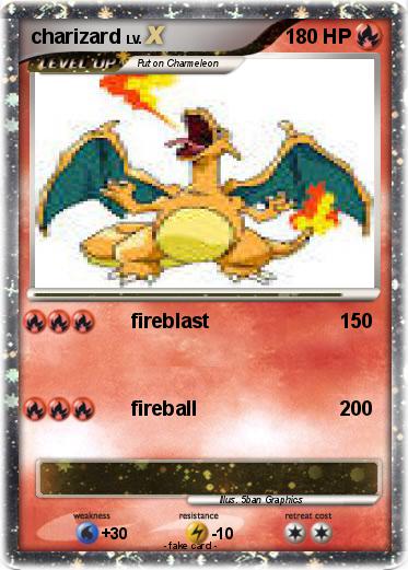 Pokemon charizard