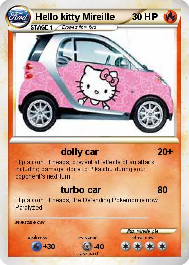 Pokemon Hello kitty Mireille