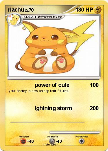 Pokemon riachu