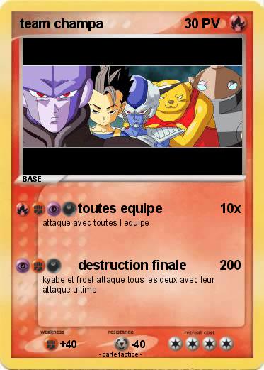 Pokemon team champa