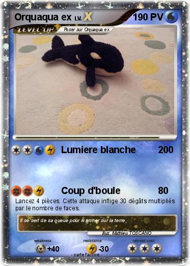 Pokemon Orquaqua ex