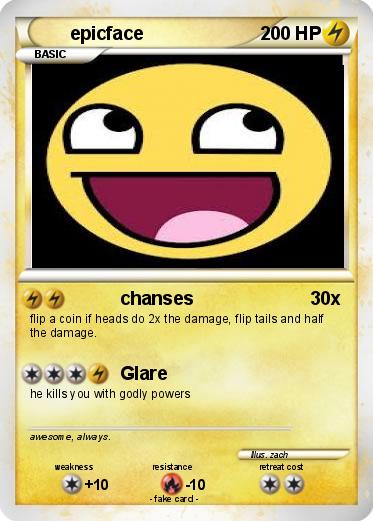 Pokemon epicface