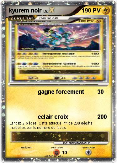 Pokemon kyurem noir