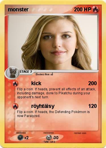 Pokemon monster