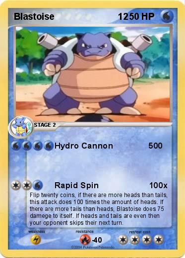 Pokemon Blastoise                         12