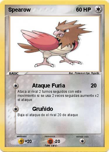Pokemon Spearow