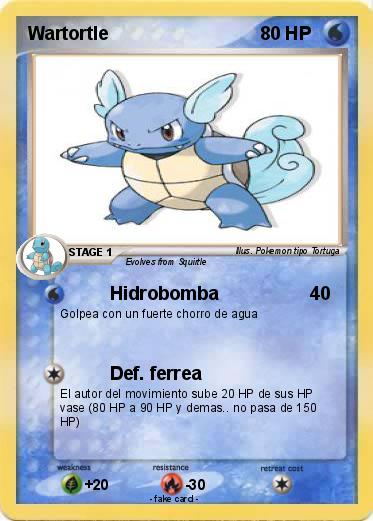 Pokemon Wartortle