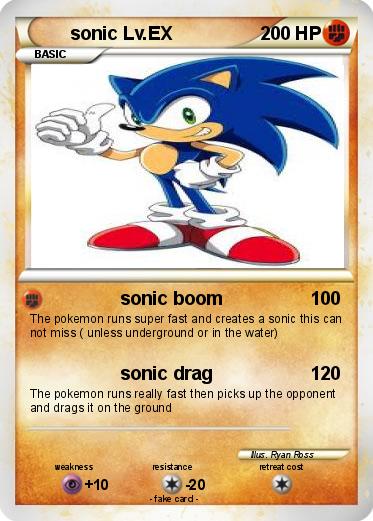 Pokemon sonic Lv.EX