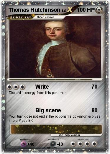 Pokemon Thomas Hutchinson